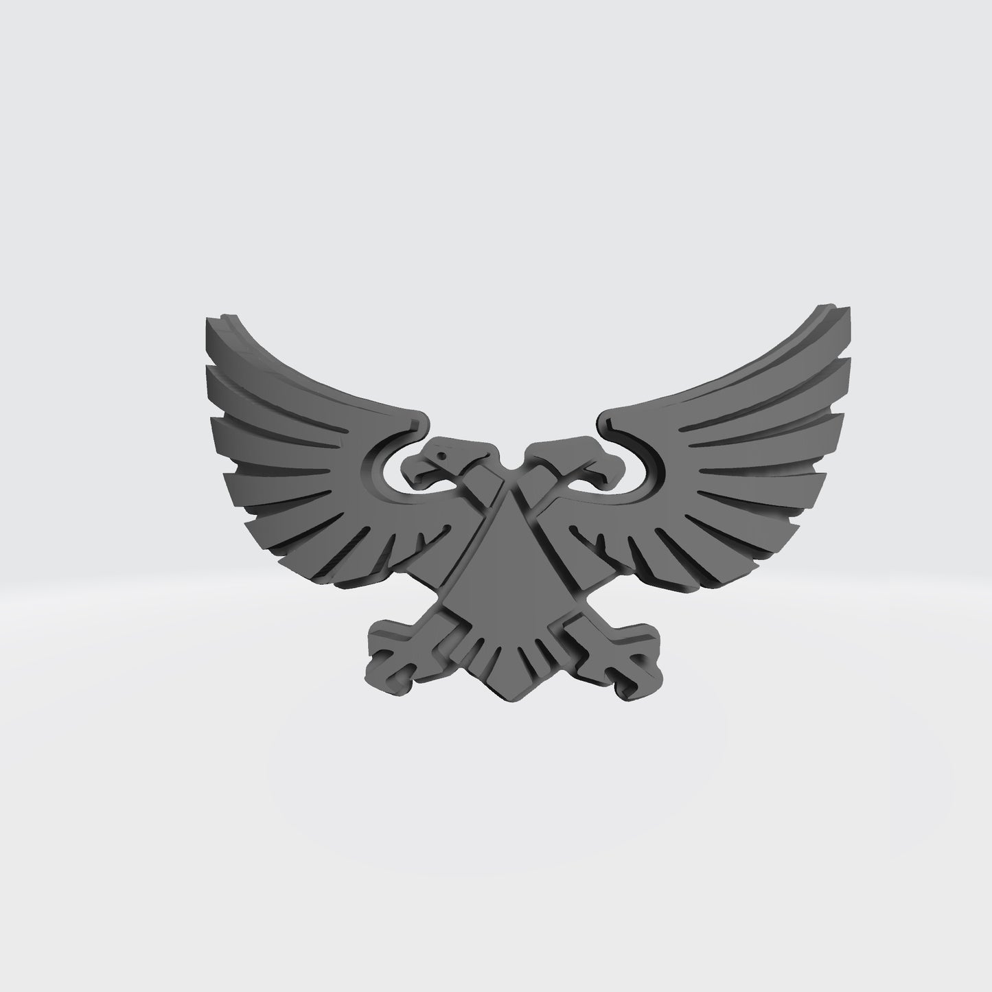 Winged Aquila Chestplate Decal for McFarlane Toys Space Marine Action Figures Custom 1:10th Scale Part