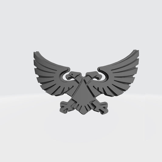 Winged Aquila Chestplate Decal for McFarlane Toys Space Marine Action Figures Custom 1:10th Scale Part