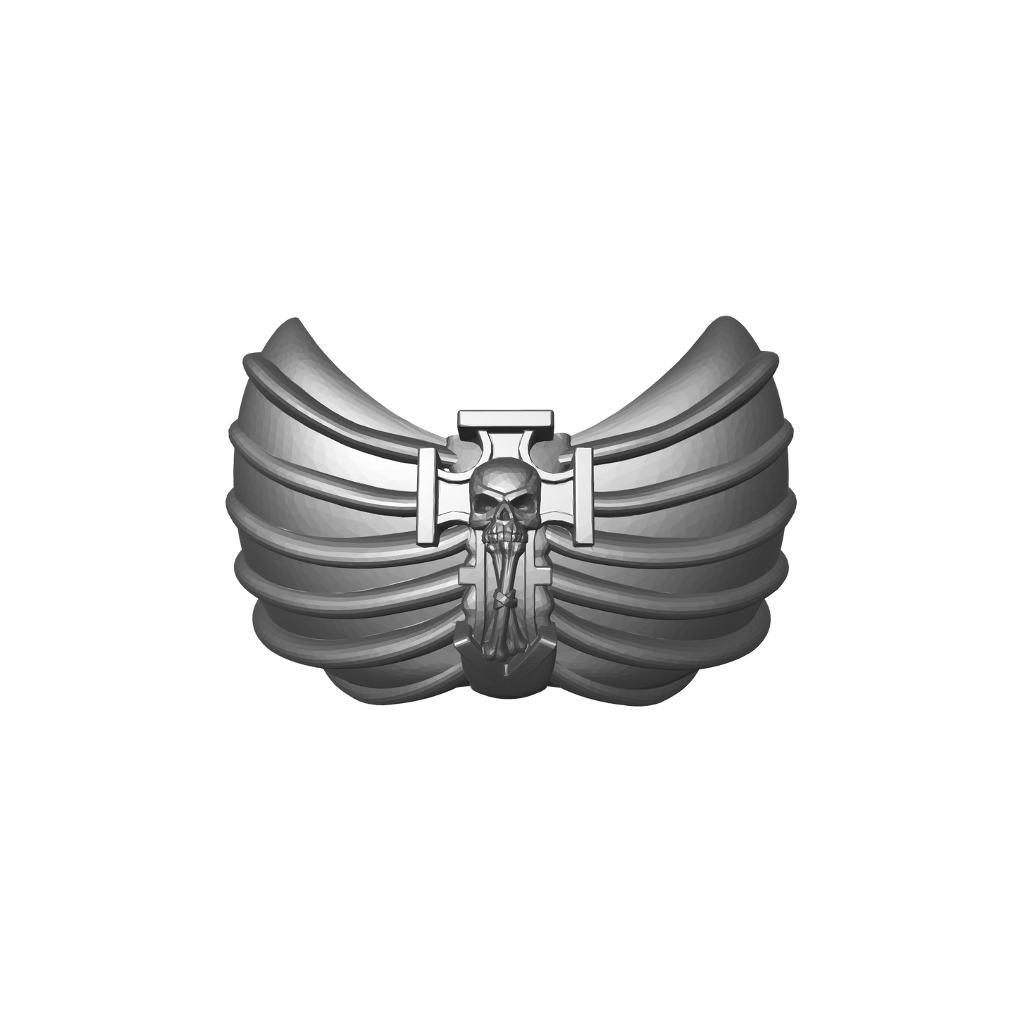 Chaplain Chest Armor with Cross Relic for McFarlane Toys Space Marine Marine Action Figures Custom 1:12th Scale Parts