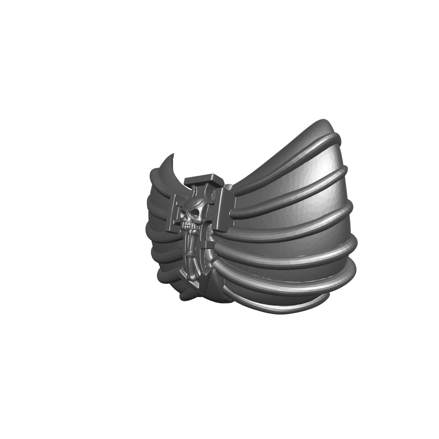 Chaplain Chest Armor with Cross Relic for McFarlane Toys Space Marine Marine Action Figures Custom 1:12th Scale Parts
