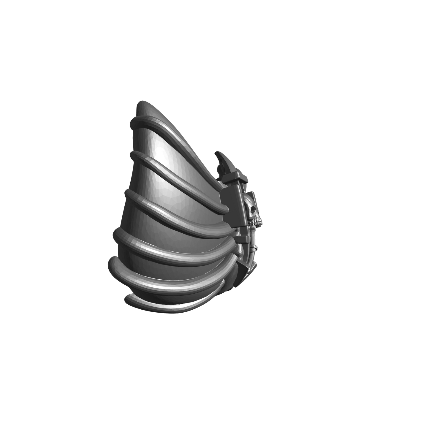 Chaplain Chest Armor with Cross Relic for McFarlane Toys Space Marine Marine Action Figures Custom 1:12th Scale Parts