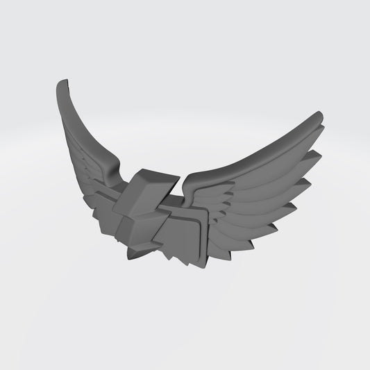 White Scars Lightning Chestplate Decal Compatible with McFarlane Toys Space Marines