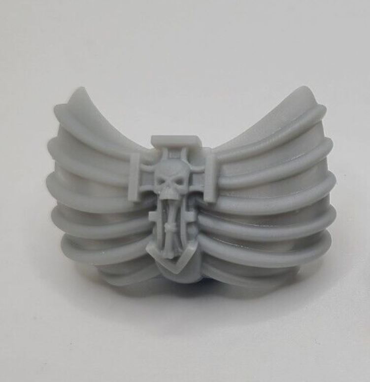 Chaplain Chest Armor with Cross Relic for McFarlane Toys Space Marine Marine Action Figures Custom 1:12th Scale Parts