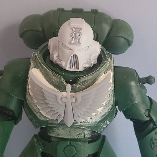 Dark Angels Chest plate Space Marine Armor Plate for McFarlane Toys Action Figures