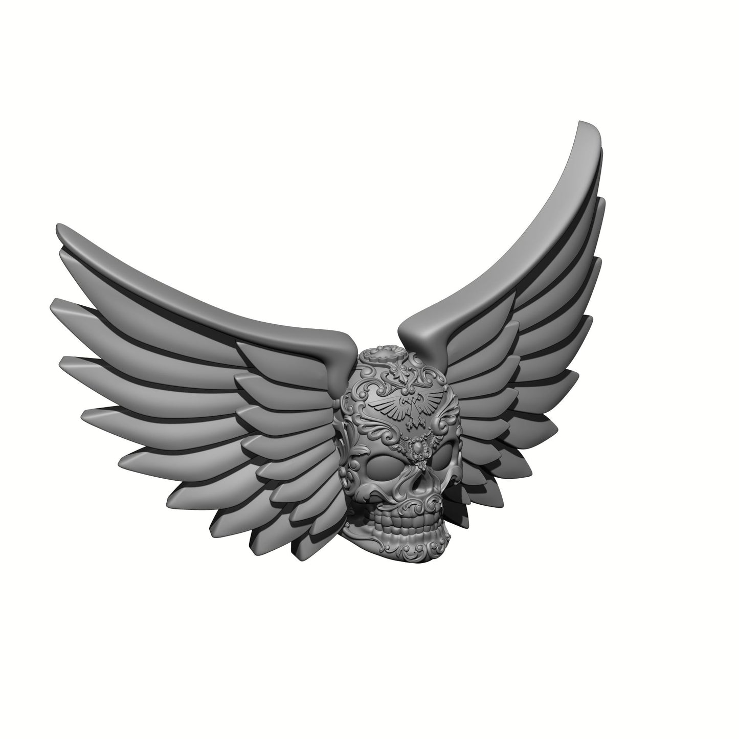 Los Muertos Chapter Winged Chest Decal for McFarlane Toys Space Marine Action Figures