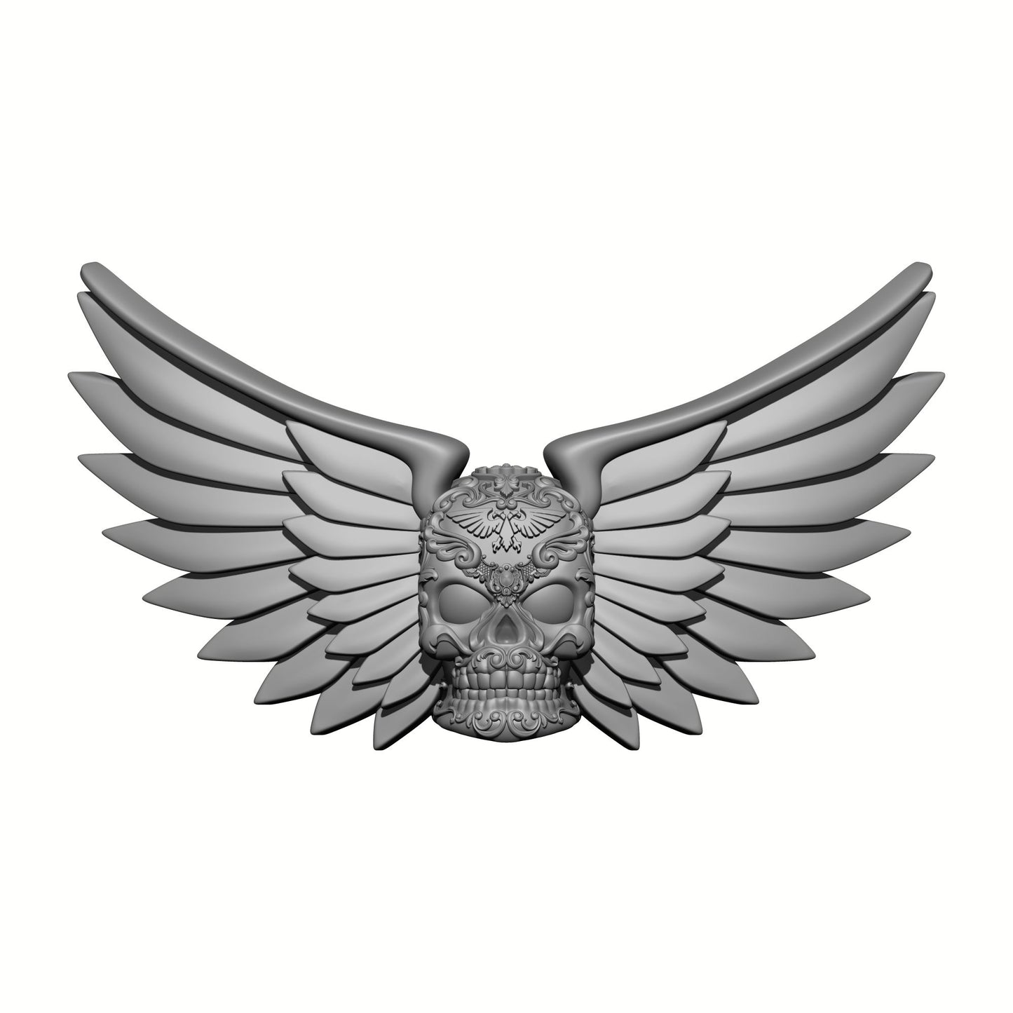 Los Muertos Chapter Winged Chest Decal for McFarlane Toys Space Marine Action Figures