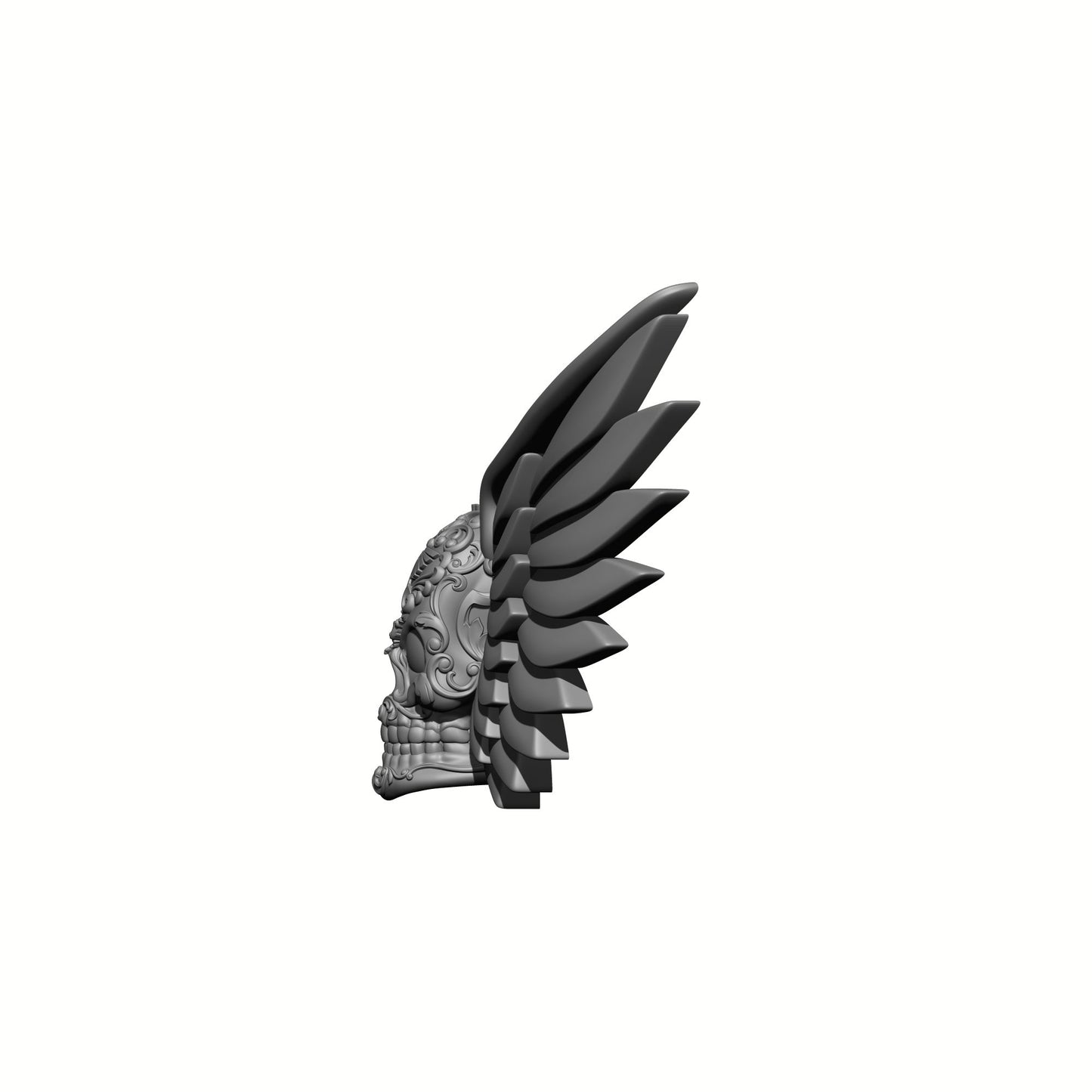 Los Muertos Chapter Winged Chest Decal for McFarlane Toys Space Marine Action Figures