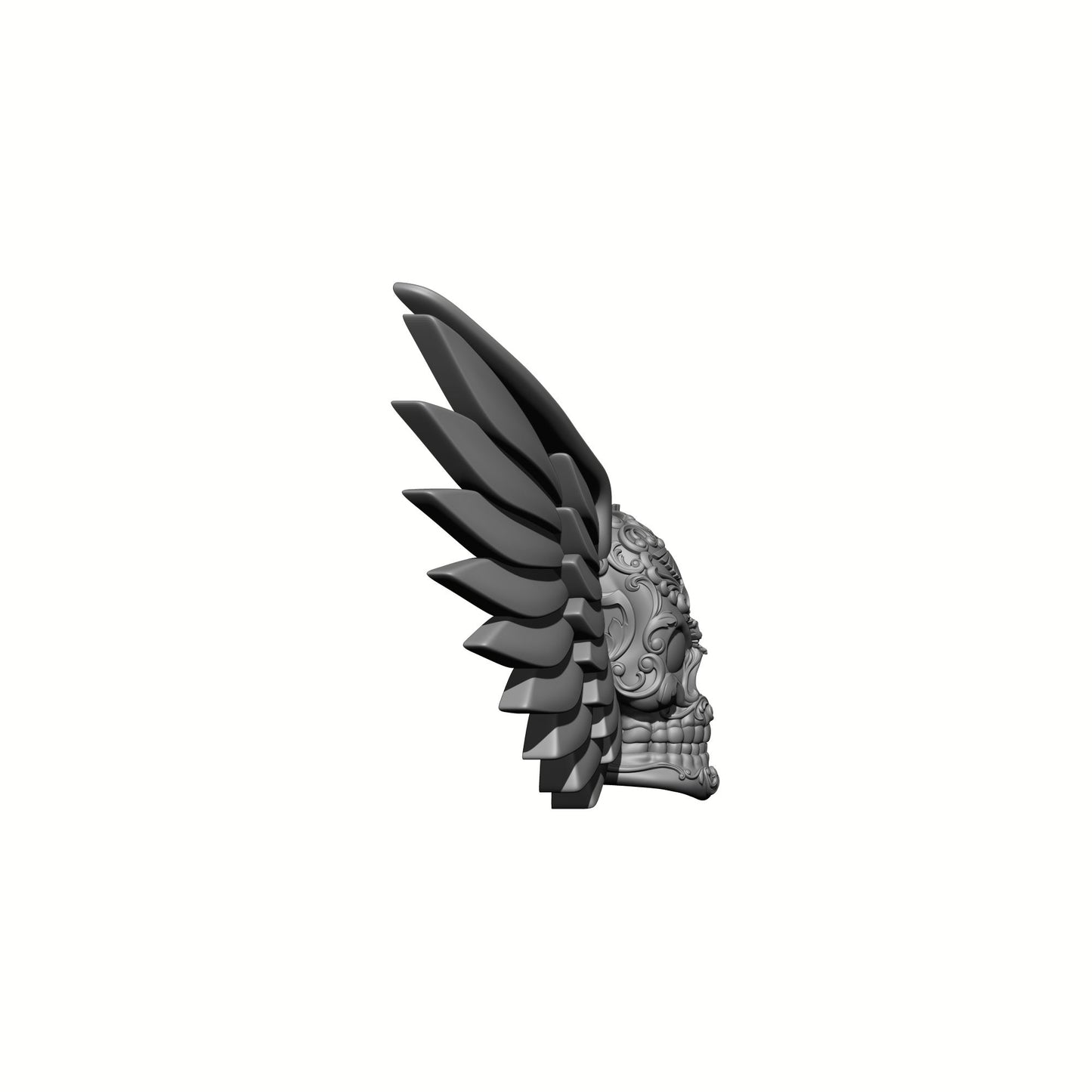 Los Muertos Chapter Winged Chest Decal for McFarlane Toys Space Marine Action Figures