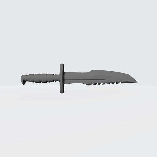 Combat Knife for Mcfarlane Toys Space Marine Action Figures by Fantasy World Games