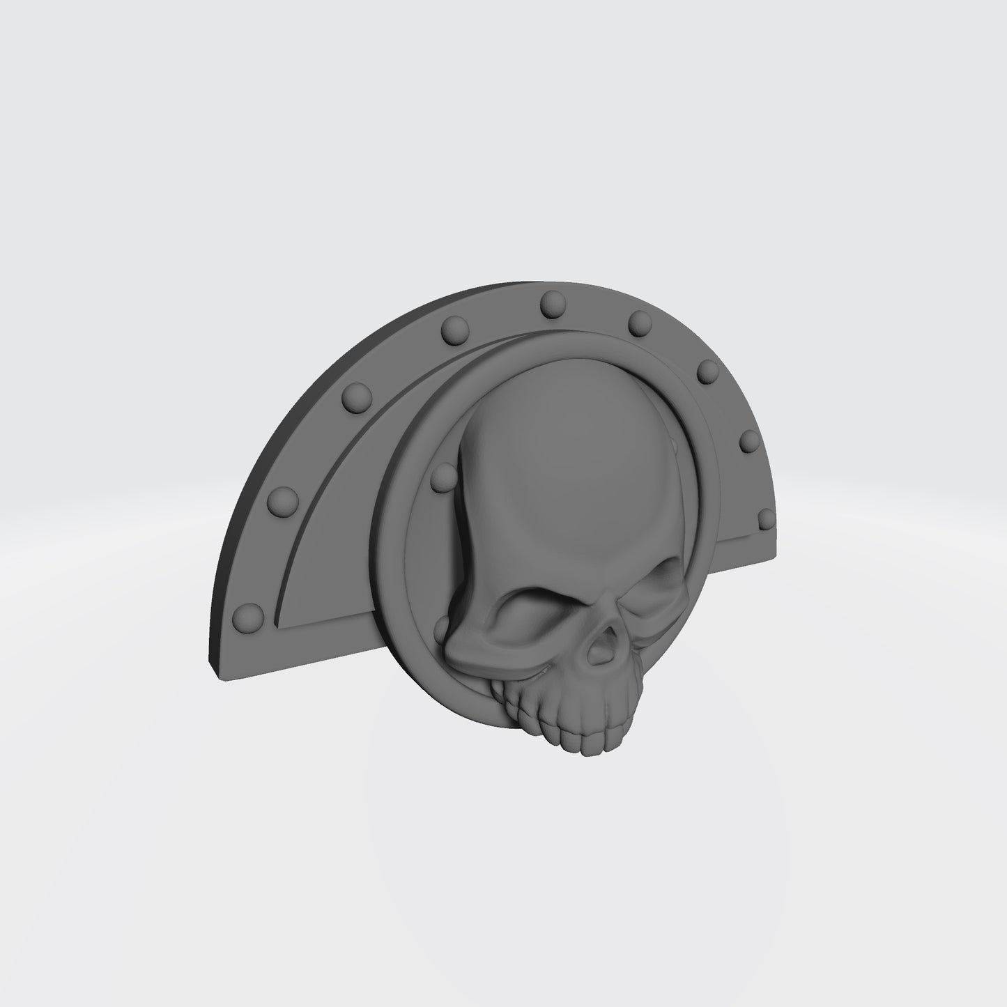 Deathwatch Elbow Fan Plates Armor with Skull and Shield for McFarlane Toys Space Marine Action Figures