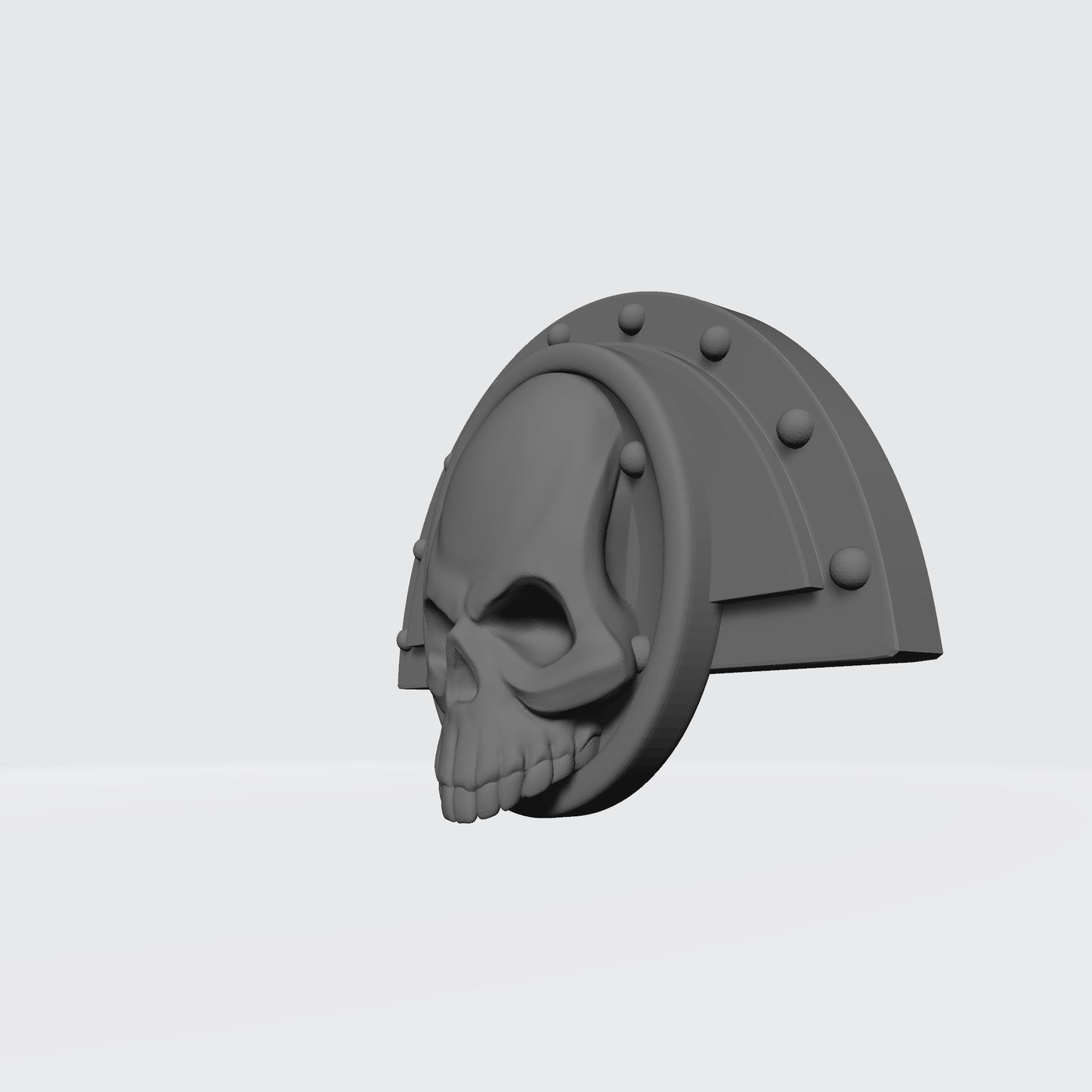 Deathwatch Elbow Fan Plates Armor with Skull and Shield for McFarlane Toys Space Marine Action Figures
