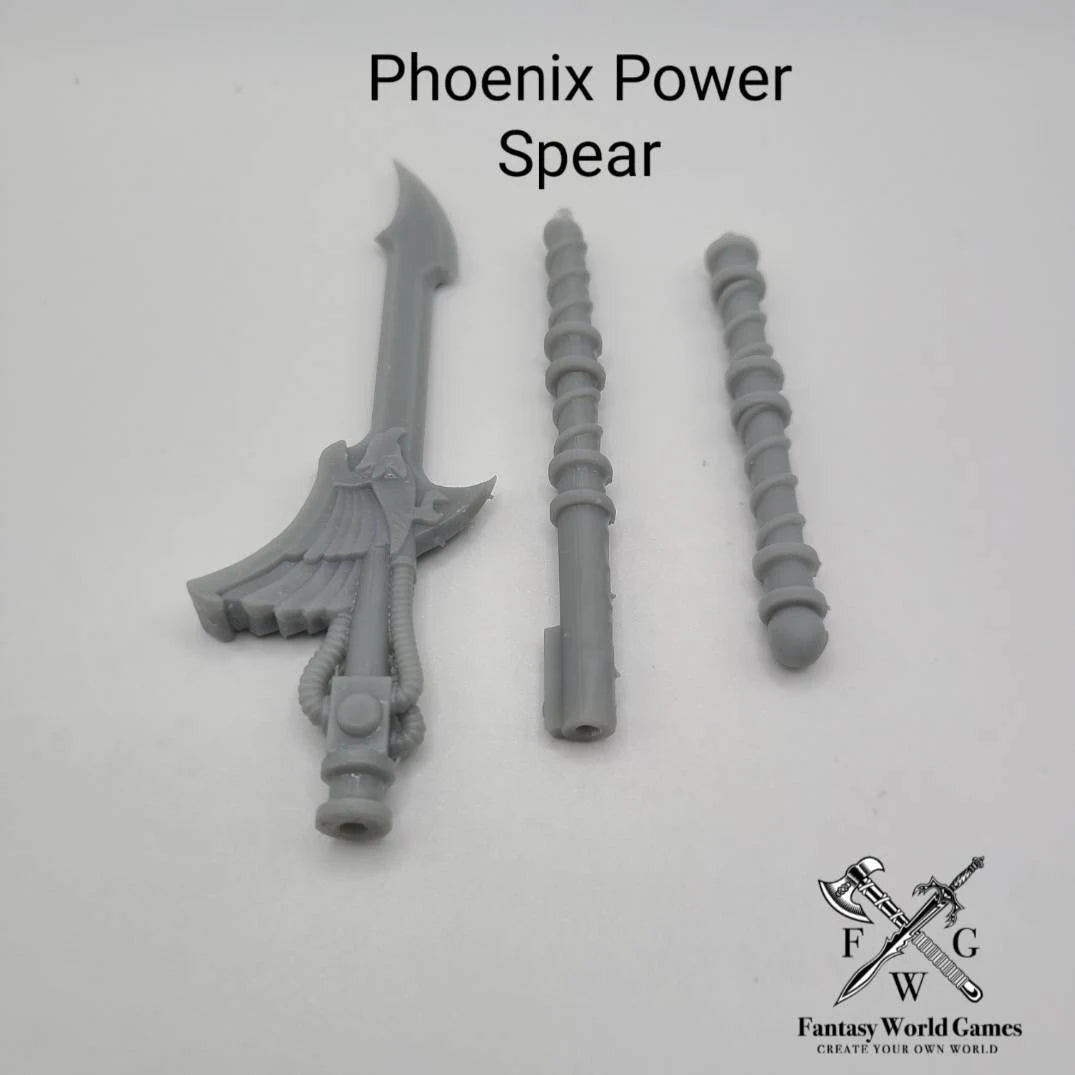 Hedonistic Legion Firebird Spear for McFarlane Toys Action Figures Custom 1:12th Scale Parts