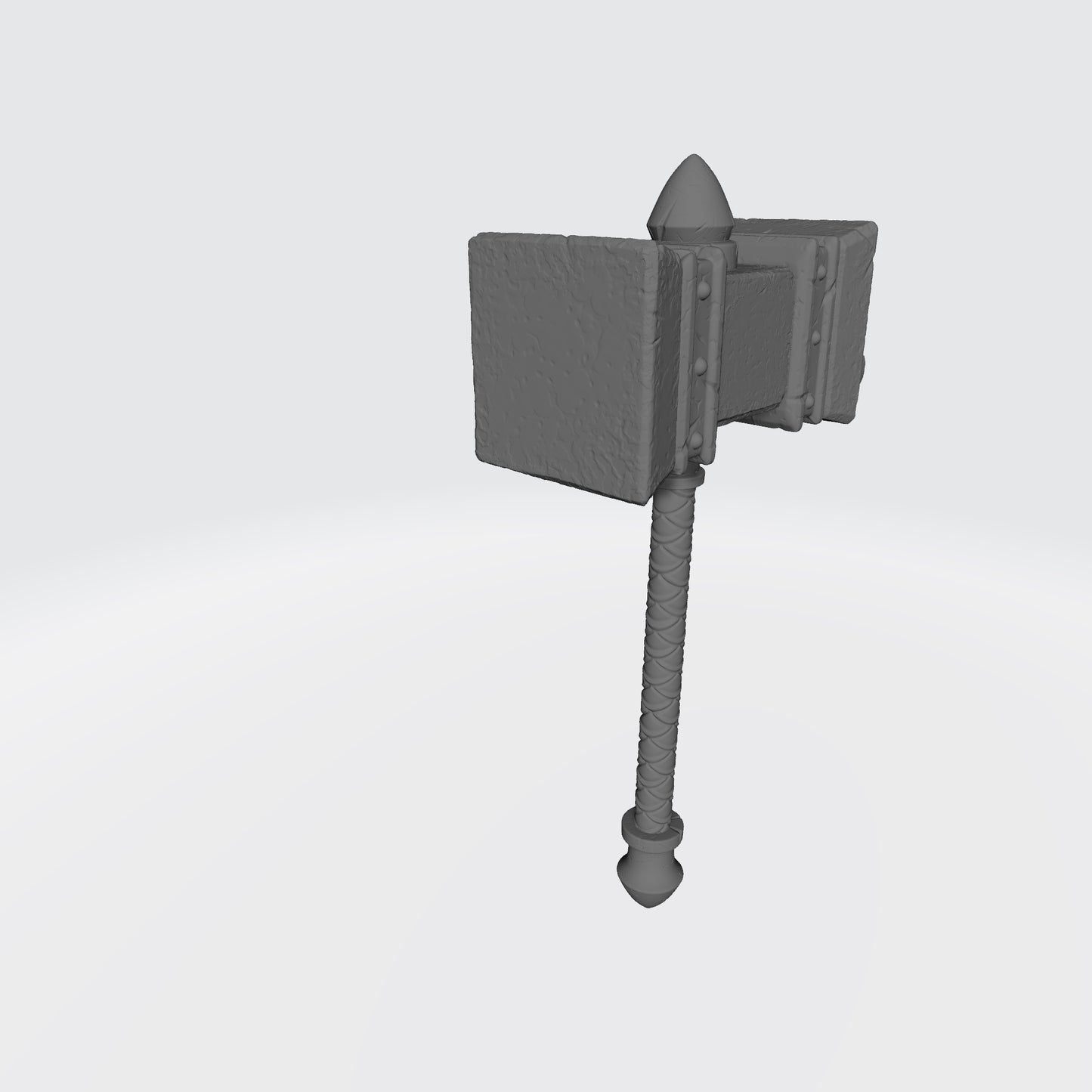 Salamanders Legion Hammer with Insignia for McFarlane Toys Space Marine Action Figures Custom 1:12th Scale Part
