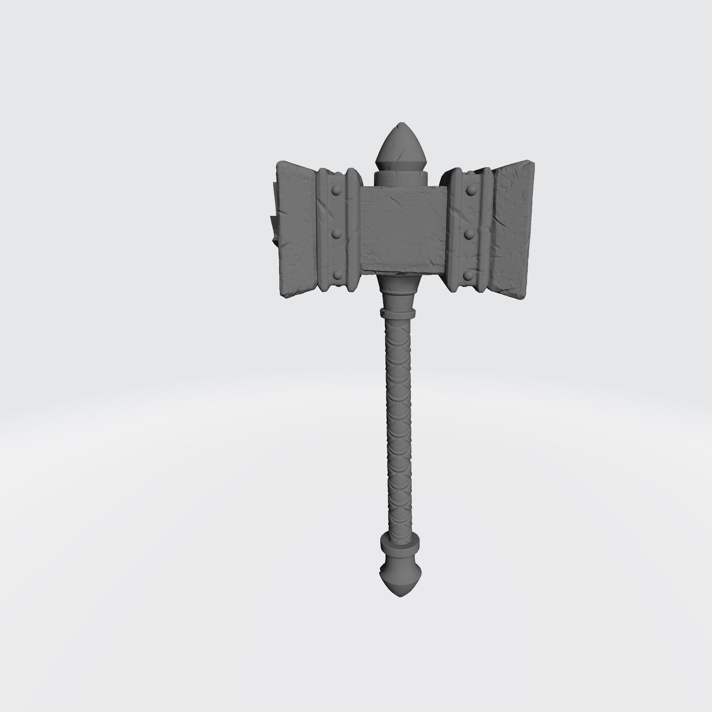 Salamanders Legion Hammer with Insignia for McFarlane Toys Space Marine Action Figures Custom 1:12th Scale Part
