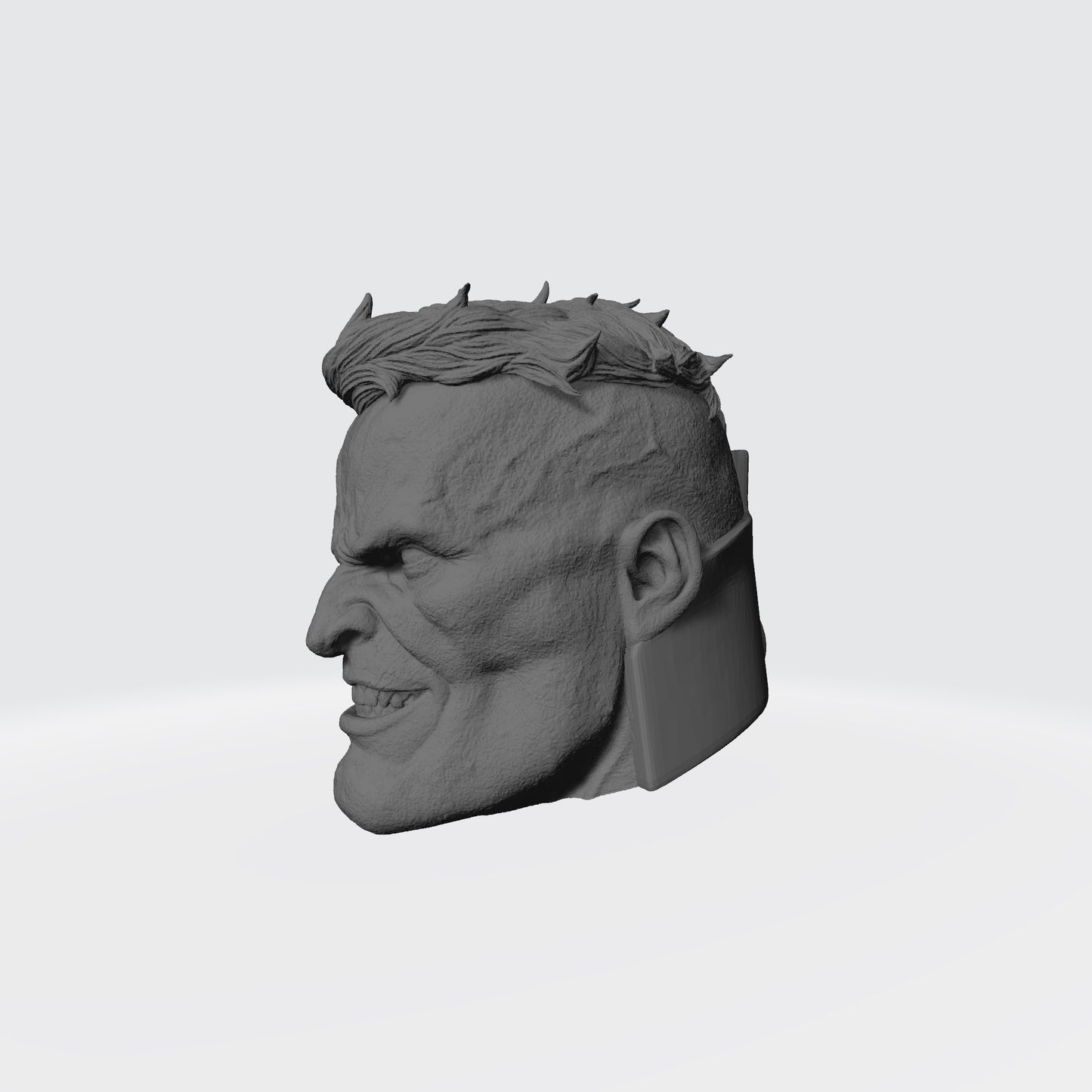 Battle Brother Veteran Custom Head Sculpt for McFarlane Toys Space Marine Action Figures