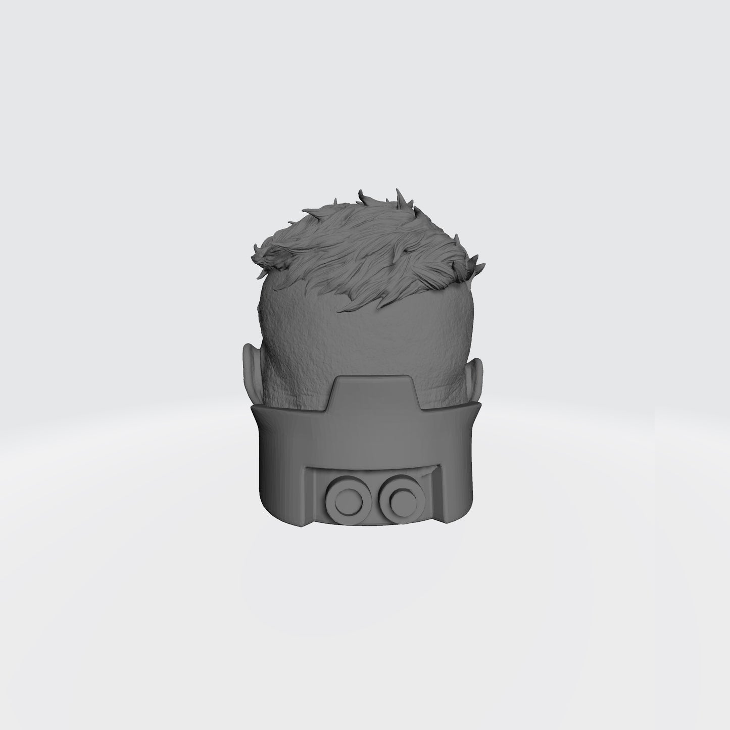Battle Brother Veteran Custom Head Sculpt for McFarlane Toys Space Marine Action Figures