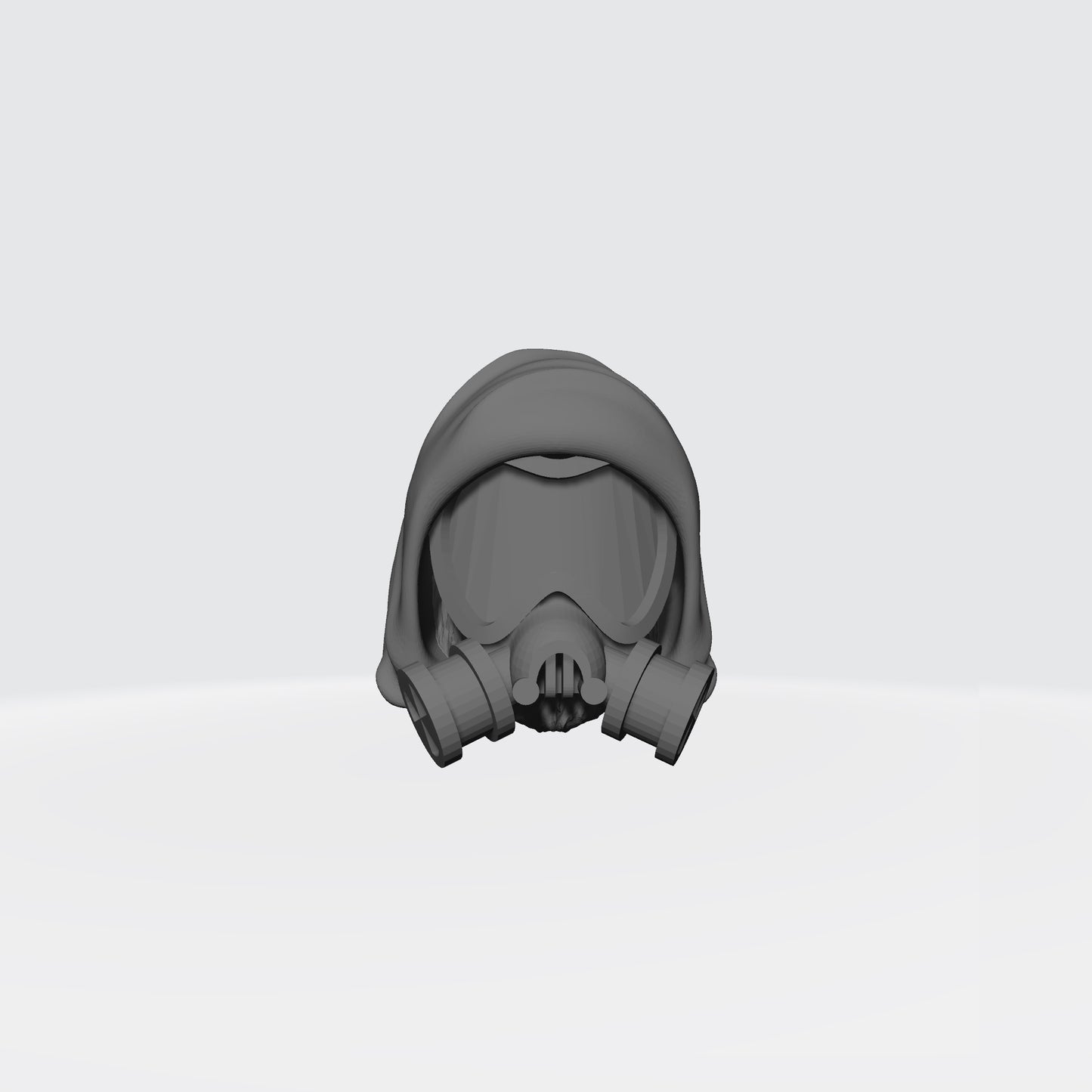 Armageddon Steel  Legion Head Swap with Hood and Gas mask for McFarlane Toys Action Figures