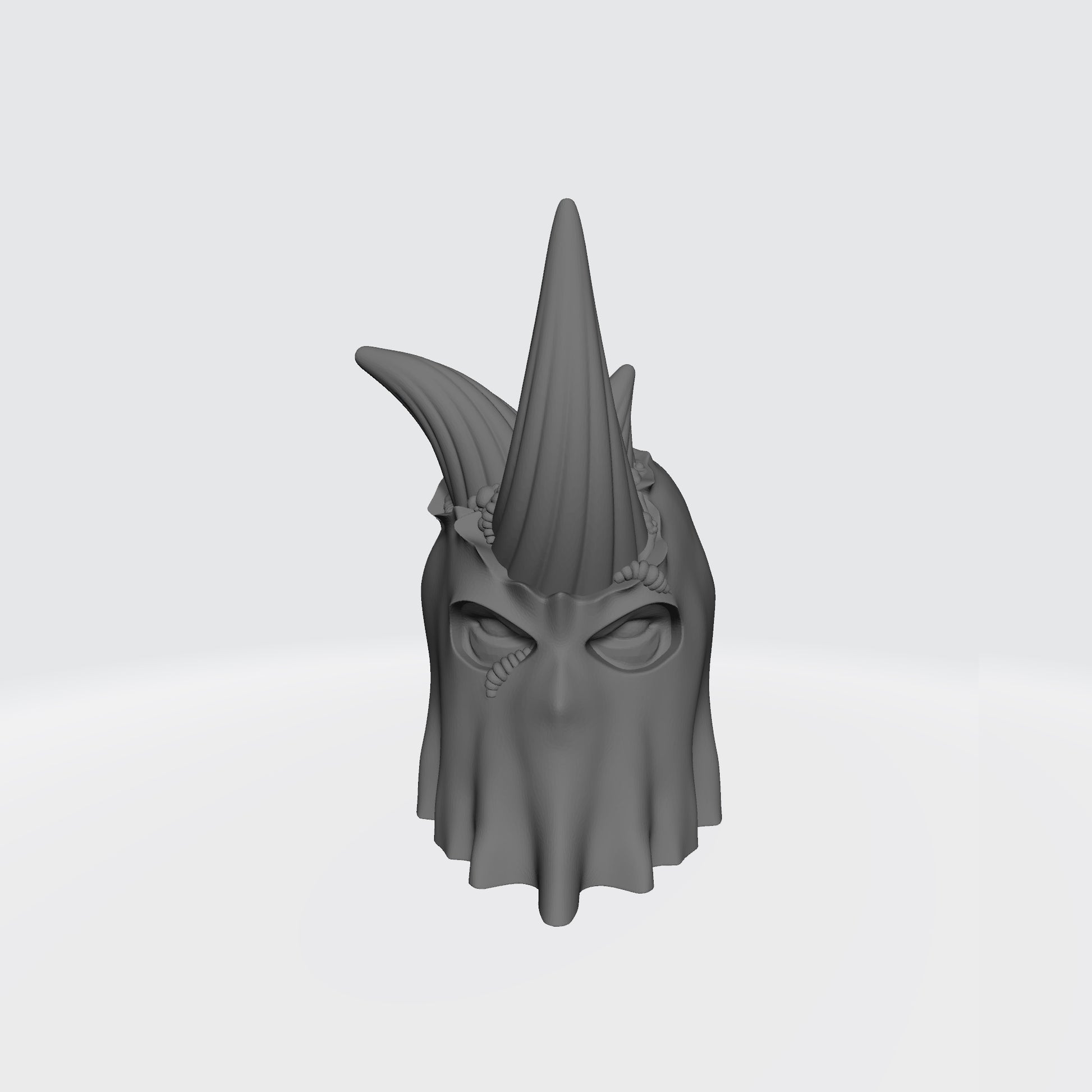 Nurgle Chaos Marine Hooded Helm for McFarlane Toys Action Figures