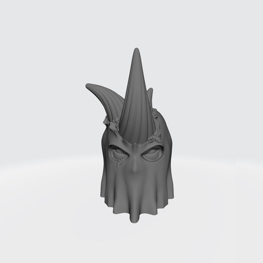 Nurgle Chaos Marine Hooded Helm for McFarlane Toys Action Figures
