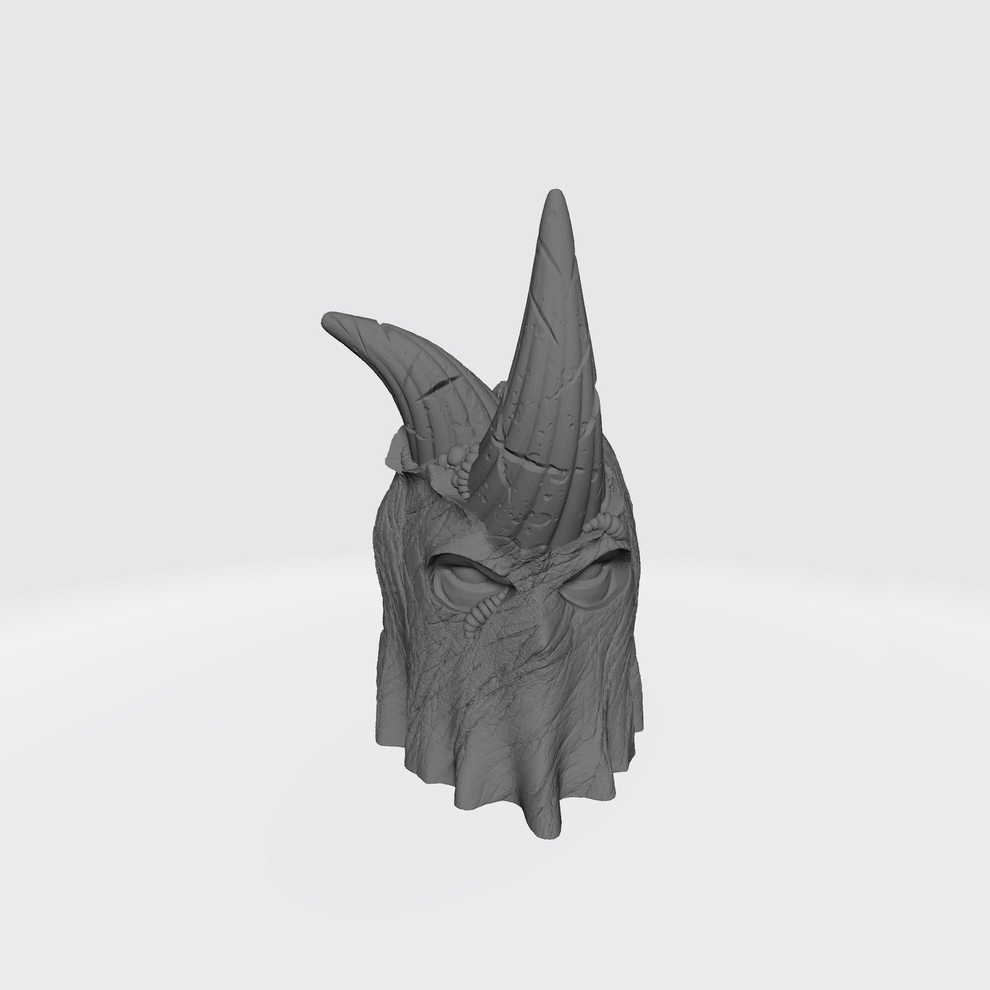 Nurgle Plague Lord Warrior Hooded Helm with Necrotic Damaged Compatible with McFarlane Toys Action Figures from Fantasy World Games