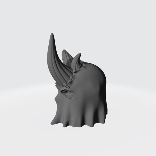 Nurgle Chaos Marine Hooded Helm for McFarlane Toys Action Figures