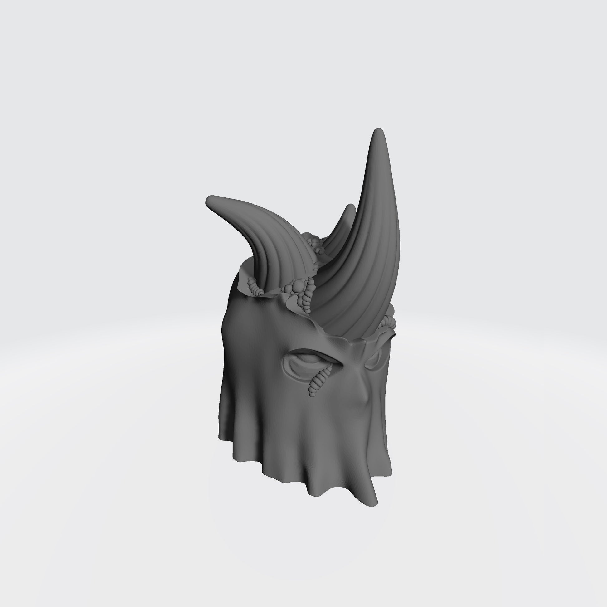 Plague Lord Warrior Hooded Helm for McFarlane Toys Action Figures Chaos Space Marine