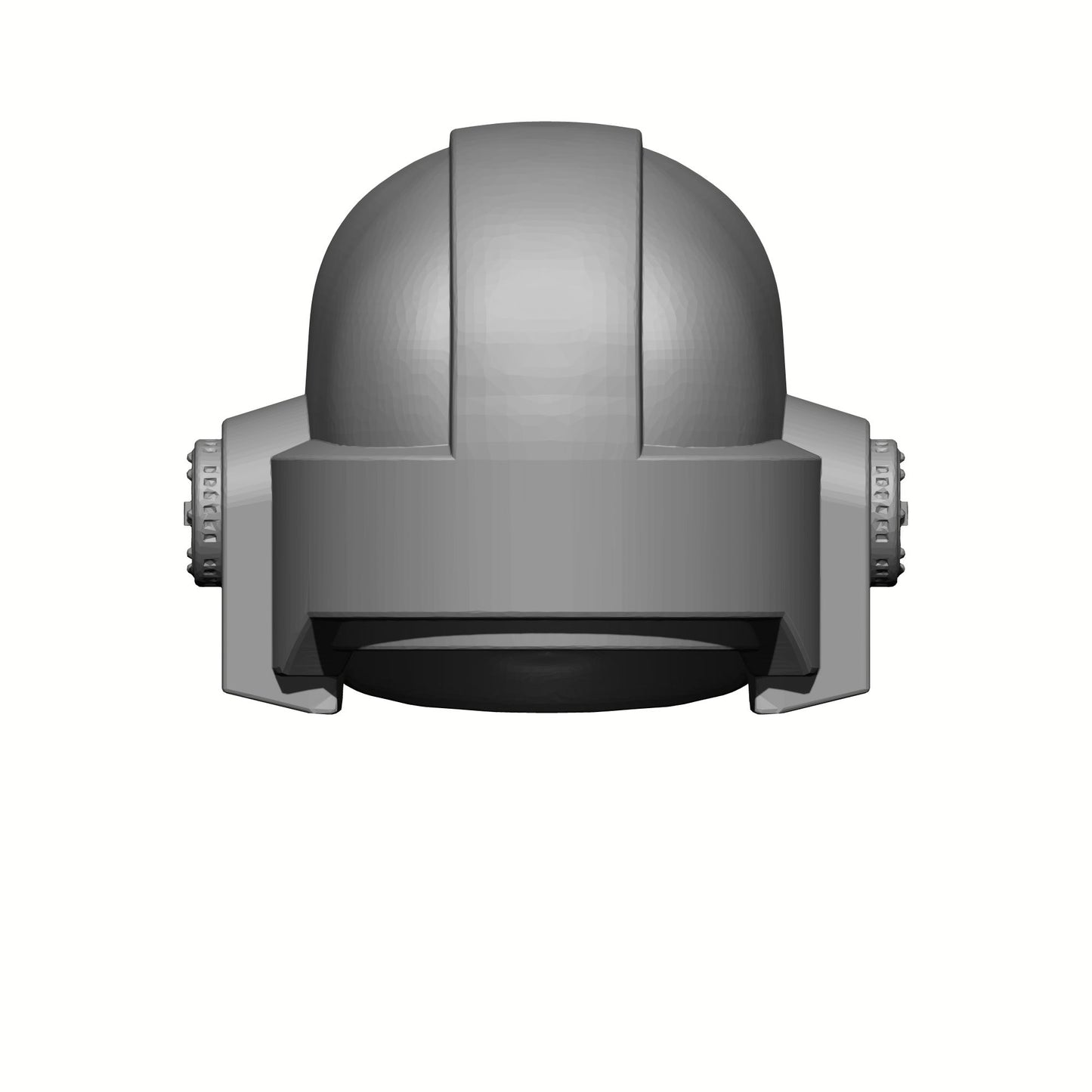 Back of the Retributors Chapter MKVI Helmet Compatible with McFarlane Toys Space Marine Action Figures