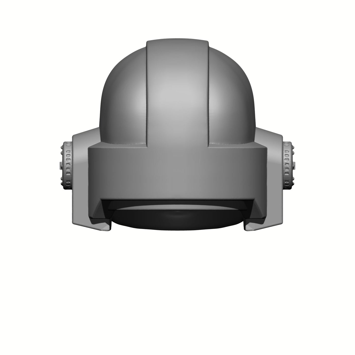 Back of the Apothecary Mark VI Helmet Compatible with McFarlane Toys Space Marine Action Figures