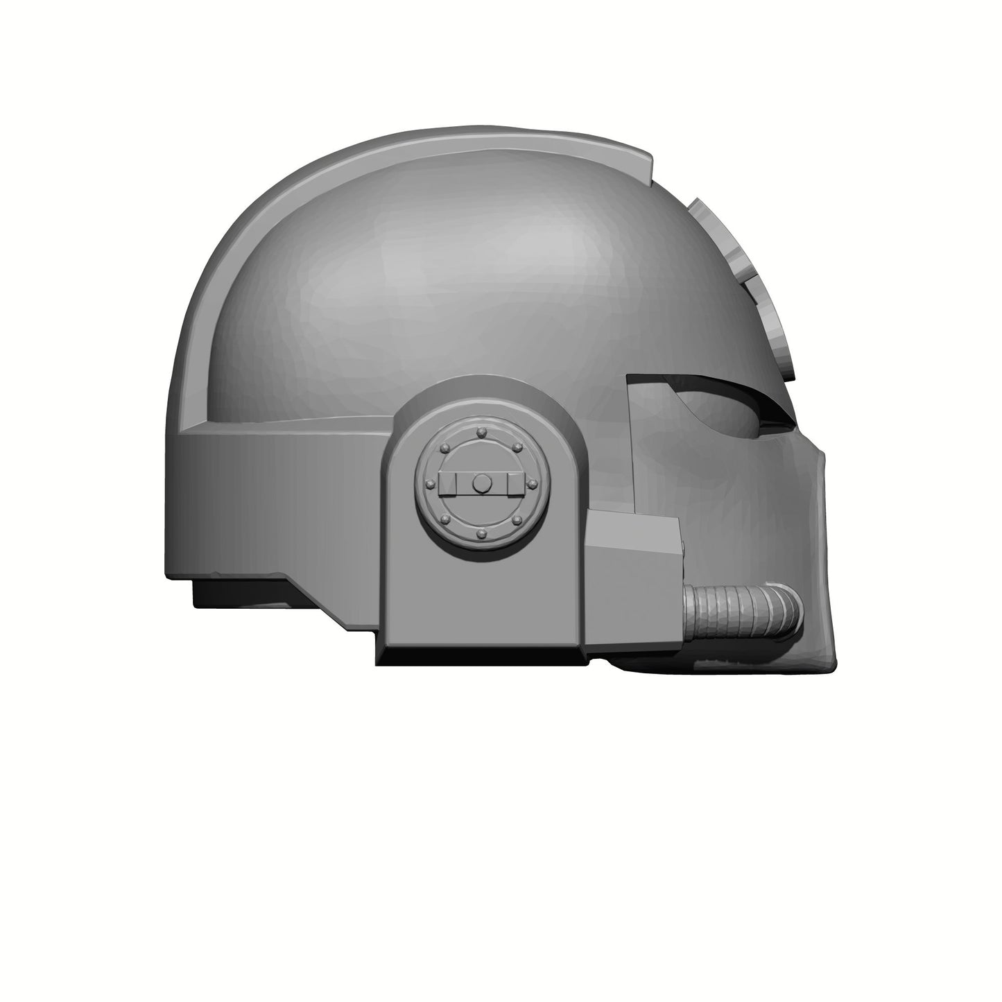 Emperor's Dragons Chapter Mark VII Helmet Compatible with McFarlane Toys Warhammer 40K 7" Space Marine Action Figures Right Side