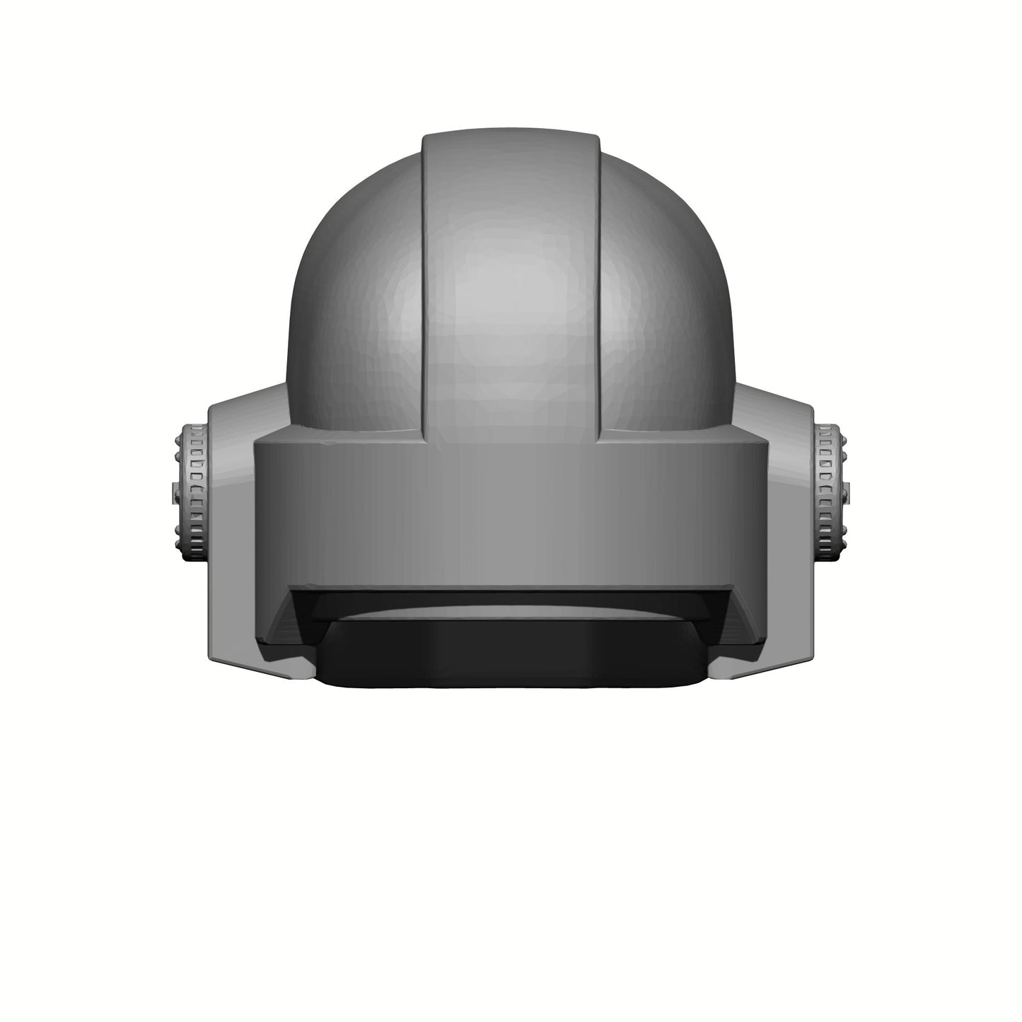 Back of the World Eater Chapter MKVII Helmet Compatible with McFarlane Space Marine Action Figures