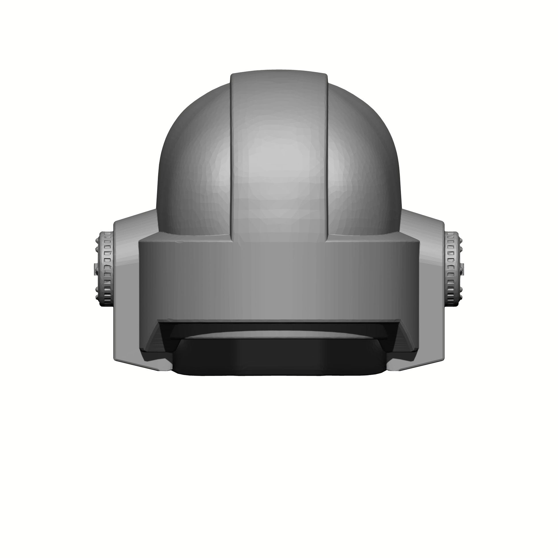 Back of the World Eater Chapter MKVII Helmet Compatible with McFarlane Space Marine Action Figures
