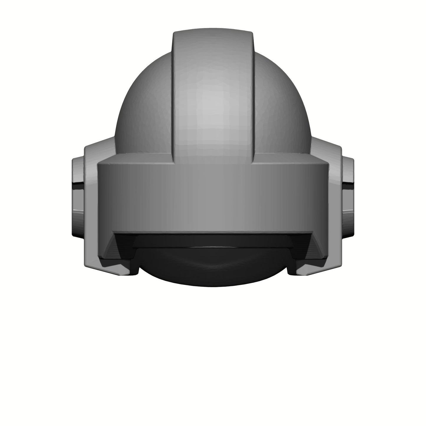 Back of the World Eaters Chapter Helmet MKVI Corvus Style Compatible with McFarlane Toys Space Marines Action Figure