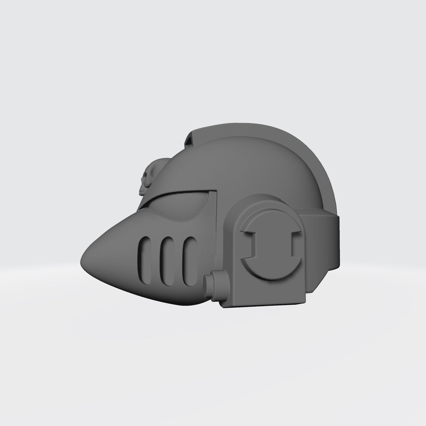 MKVI Helmet (Beaky) with Skull for McFarlane Toys Space Marine Action Figures