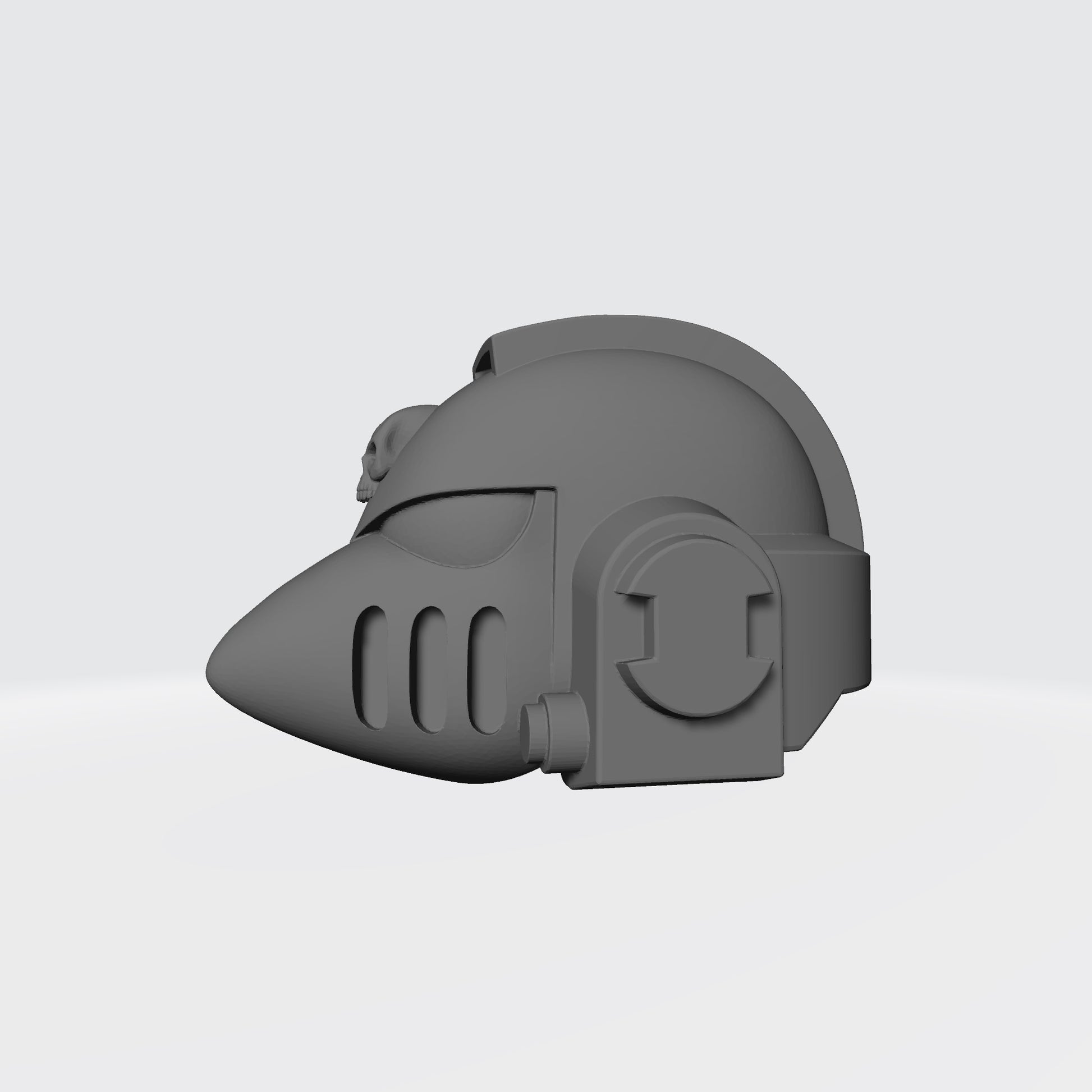 MKVI Helmet (Beaky) with Skull for McFarlane Toys Space Marine Action Figures