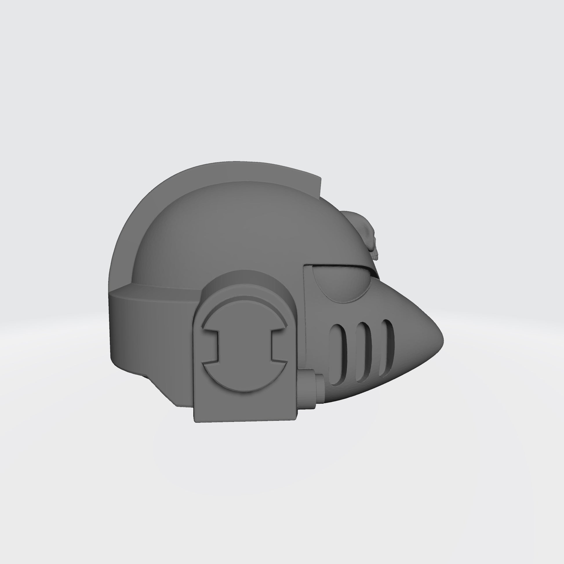 MKVI Helmet (Beaky) with Skull for McFarlane Toys Space Marine Action Figures
