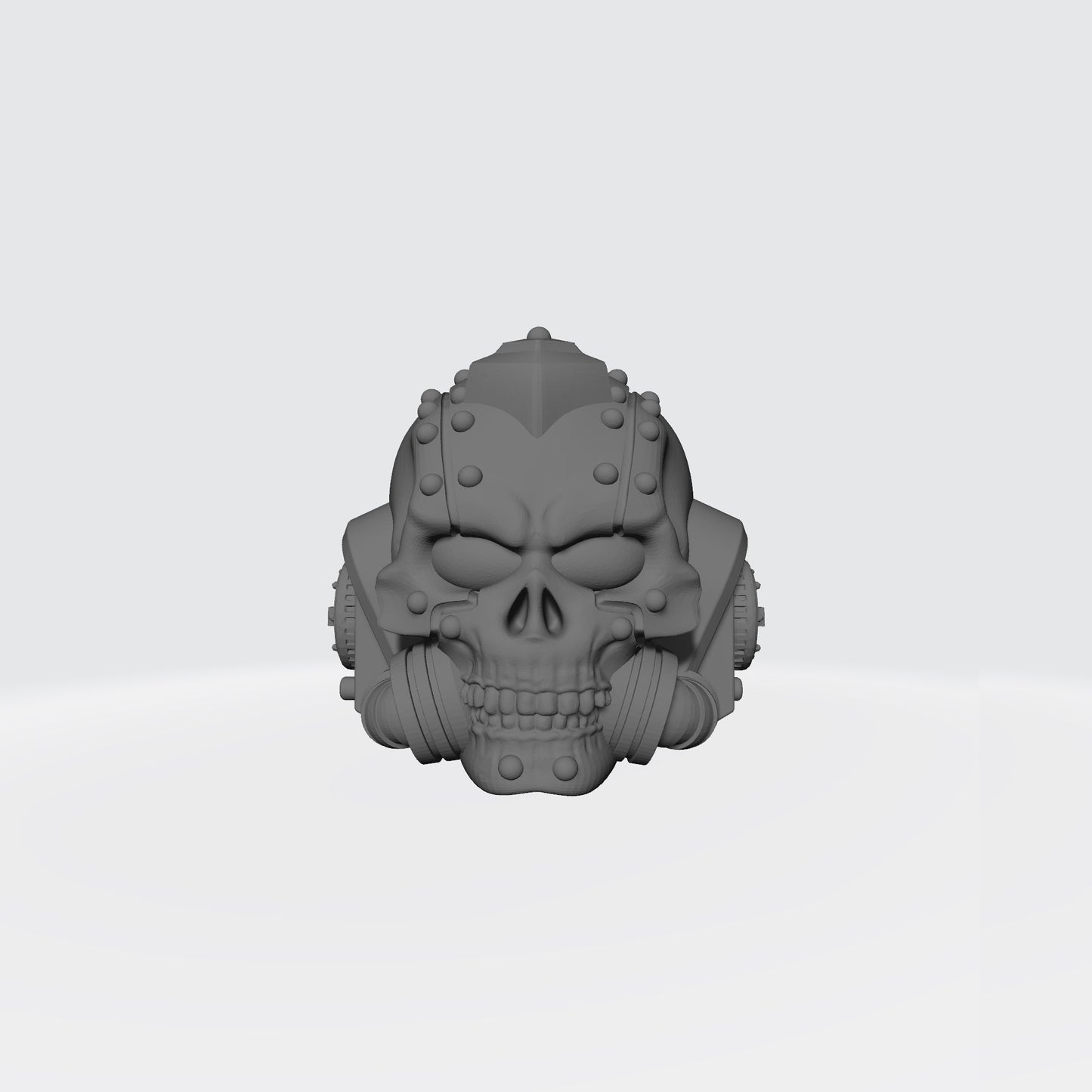 Space Marine Chaplain Grimaldus Skull Helmet for McFarlane Toys Grimdark Marine Action Figures