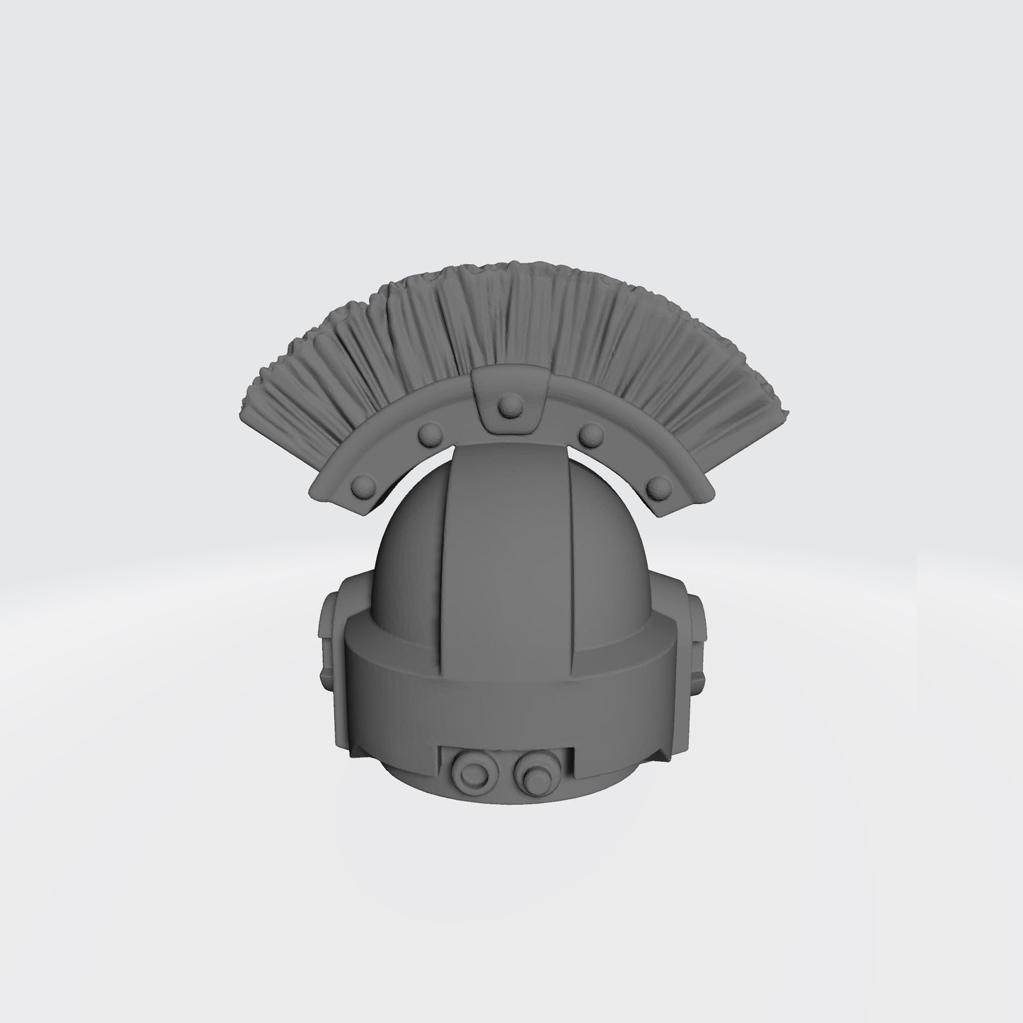 Imperial Fists MK IV Helmet with Crest Deluxe for McFarlane Toys Space Marine Action Figures