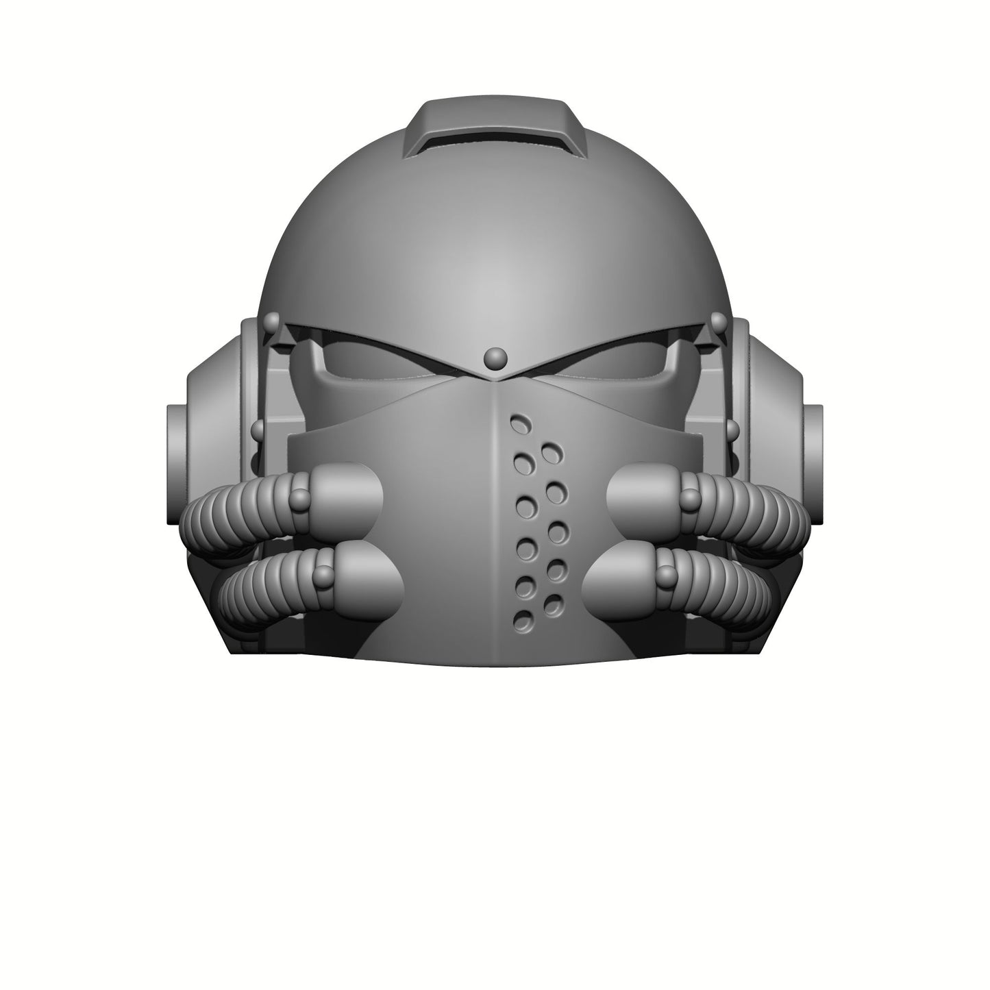 Battle Brother Helmet with Two Tubes for McFarlane Toys Space Marine Action Figures