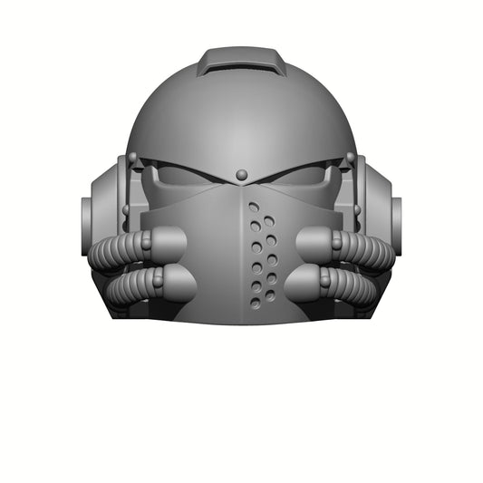 Battle Brother Helmet with Two Tubes for McFarlane Toys Space Marine Action Figures