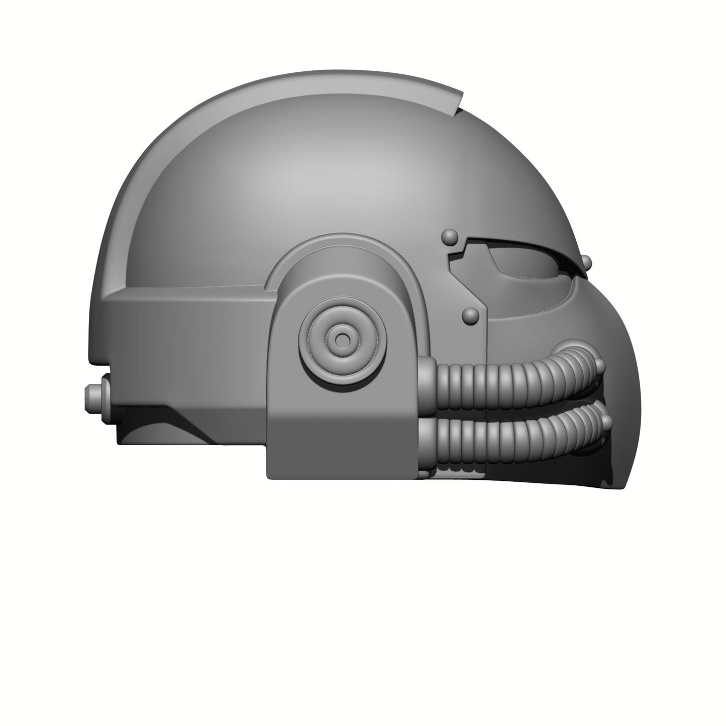 Battle Brother Helmet with Two Tubes for McFarlane Toys Space Marine Action Figures