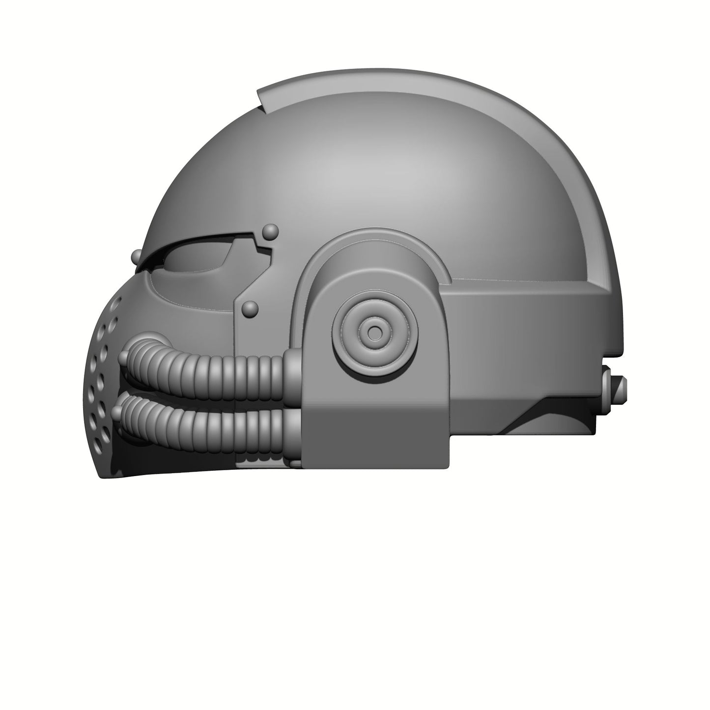 Battle Brother Helmet with Two Tubes for McFarlane Toys Space Marine Action Figures
