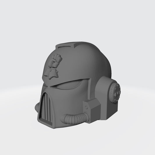 Imperial Fists MKII Aquila Helmet Deluxe for McFarlane Toys Space Marine Action Figures