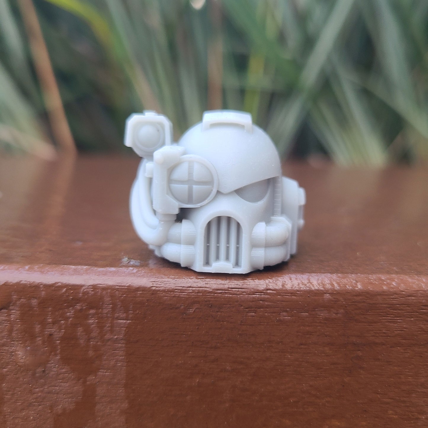 Battle Brother MK VIII Helmet with Optics on the Right for McFarlane Toys Space Mari