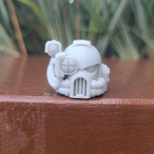 Battle Brother MK VIII Helmet with Optics on the Right for McFarlane Toys Space Mari