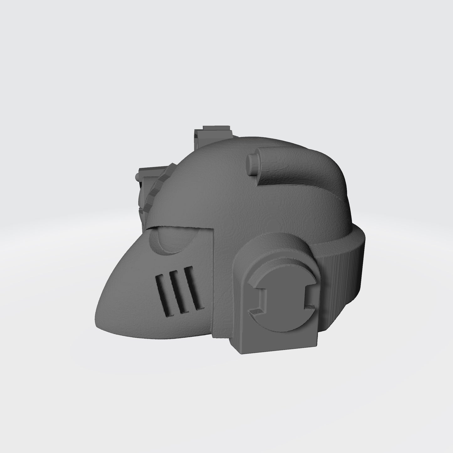 Battle Brother Apothecary Helmet MKVI with Light and Optics Compatible with McFarlane Toys Action Figures