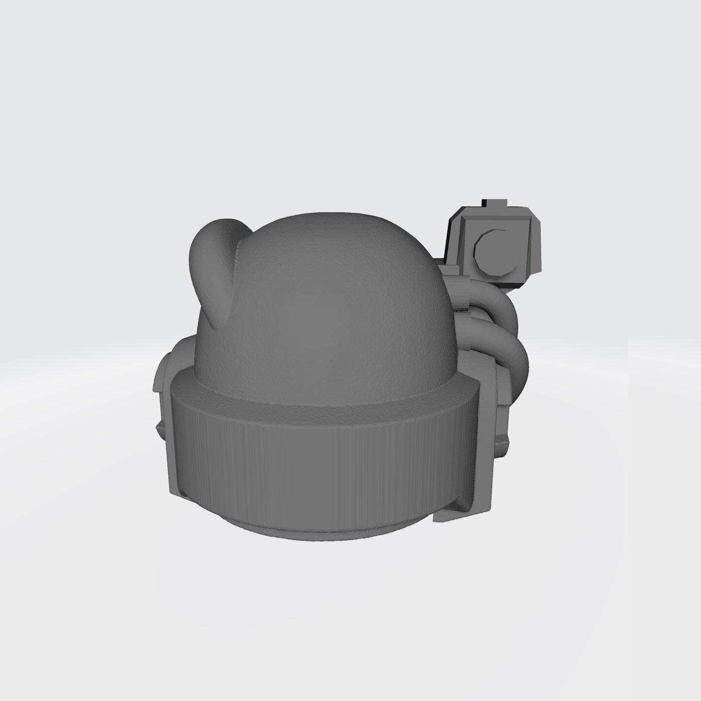 Battle Brother Apothecary Helmet MKVI with Light and Optics Compatible with McFarlane Toys Action Figures