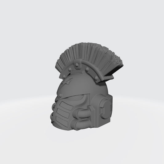 White Scars MK IV Helmet with Crest for McFarlane Toys Space Marine Action Figures