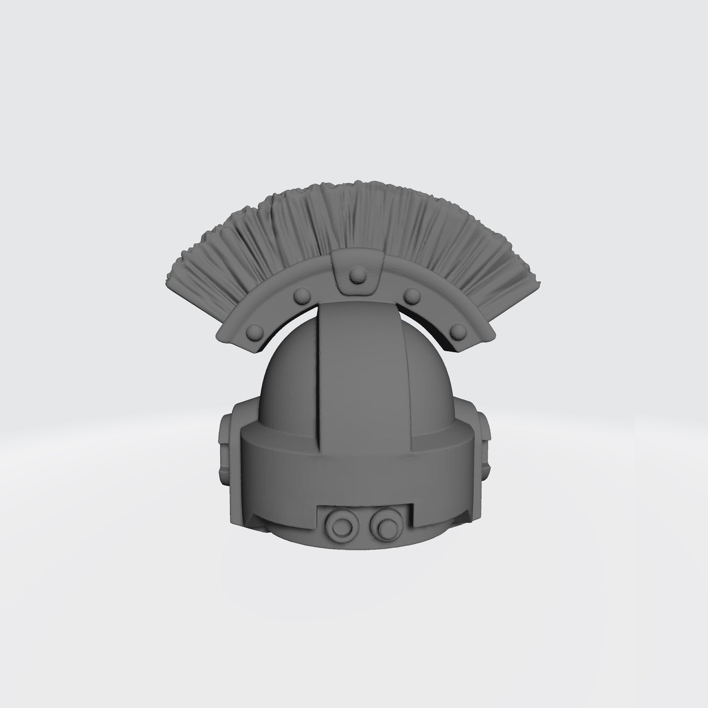 White Scars MK IV Helmet with Crest for McFarlane Toys Space Marine Action Figures