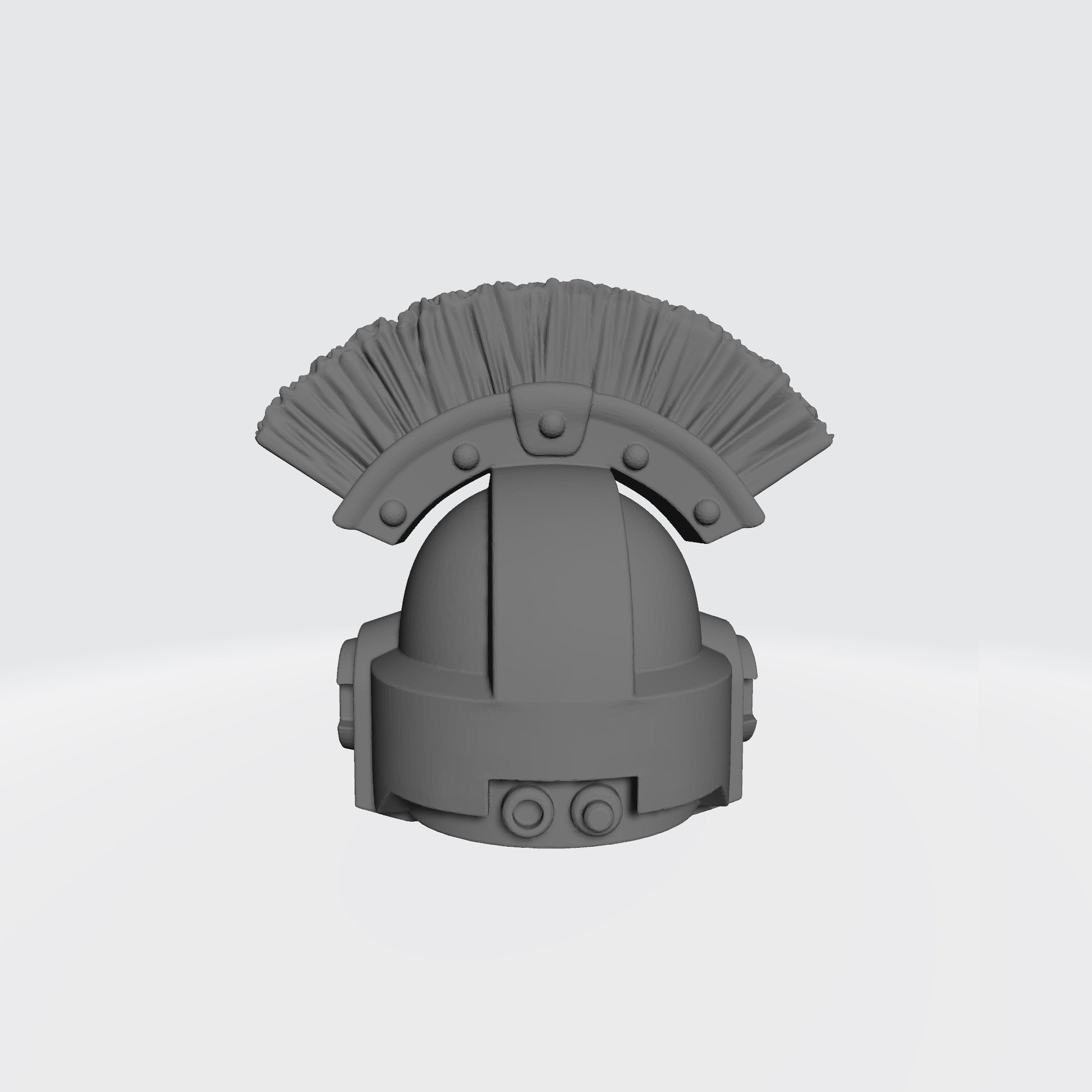 White Scars MK IV Helmet with Crest for McFarlane Toys Space Marine Action Figures