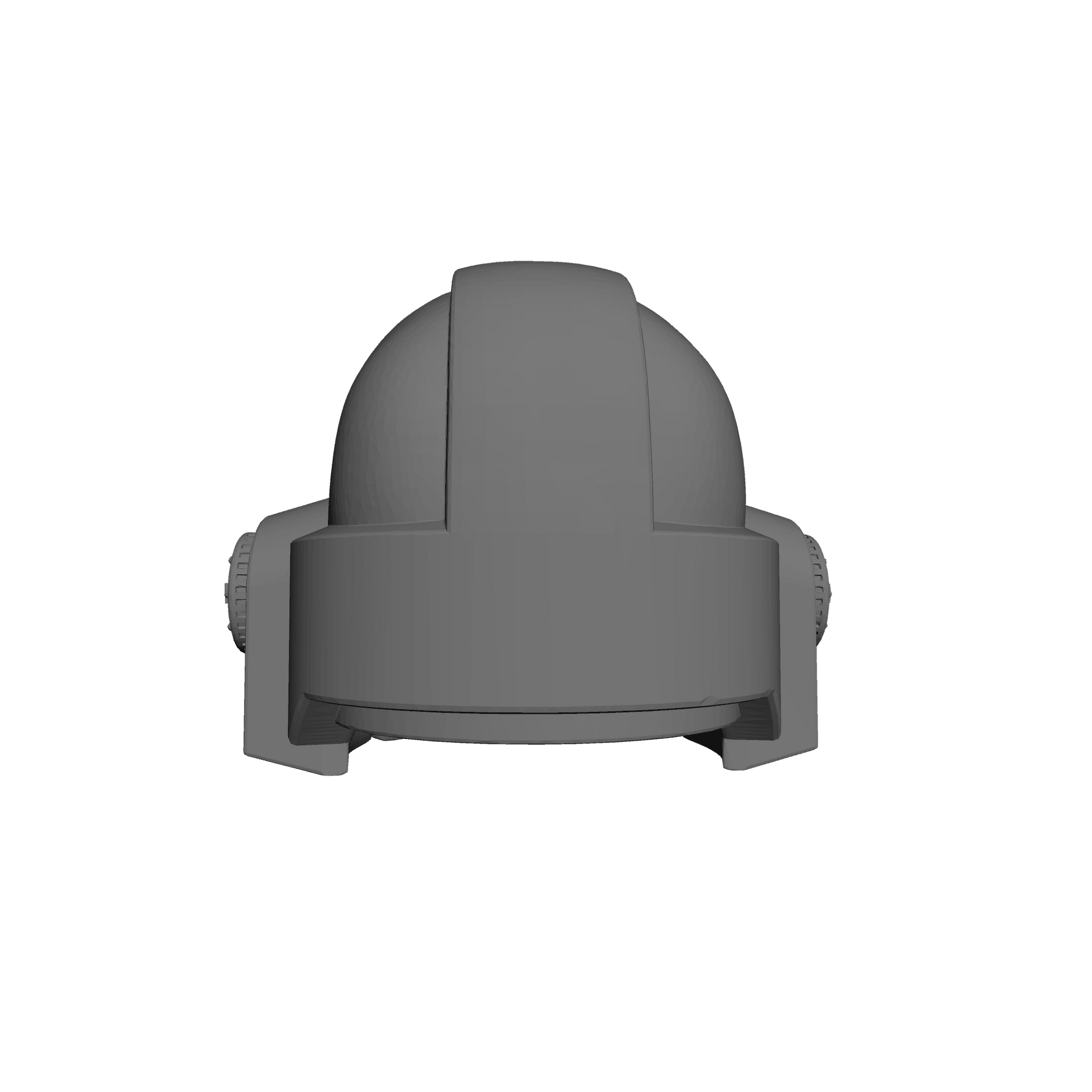 Angels Vermillion Chapter Mark VII Helmet with Blood Drop and Skull for McFarlane Toys Space Marine Action Figures